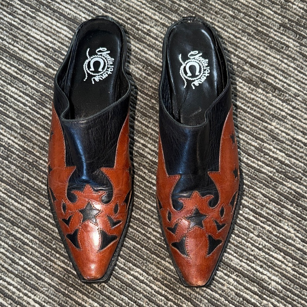 Lucchese Charlie Horse Western Mules Size 6.5